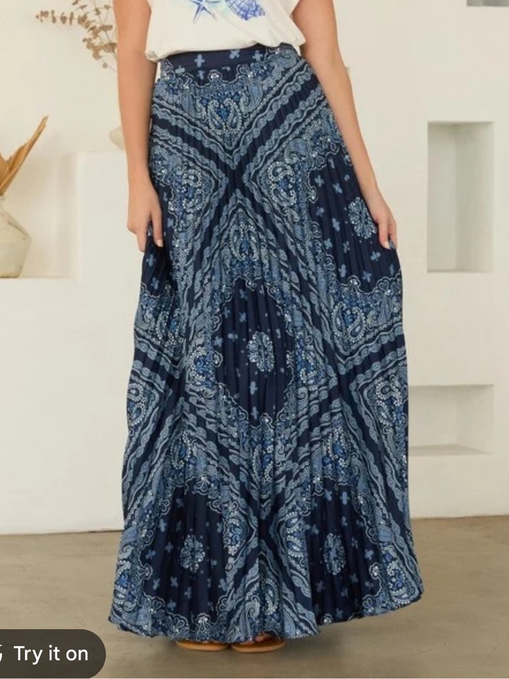 NWT crinkle skirt